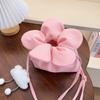 Korean Style Small Flower Bag Bundle Pocket Floral Bucket Bag Literary Flower Handbag Outdoor