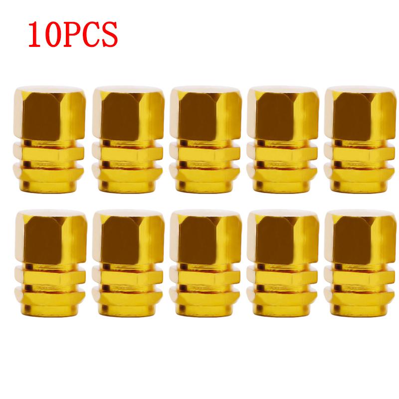 10 buc. Capace pentru tije de supapă de roată de mașină, capace din aluminiu pentru jante de anvelopă, impermeabile la praf de aer pentru instrumentul pentru accesorii auto BMW Auto Moto