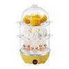 110V/220V Electric Multi-Function Egg Steamer Cooker Rapid 2/3 Layer Kitchen Machine for Cooking Eggs Milk Corn Steamed Boiler