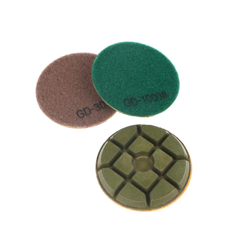 4 Inch 100Mm Diamond Floor Grinding Block Polishing Pad For Grinding Concrete Cement Stone Floor