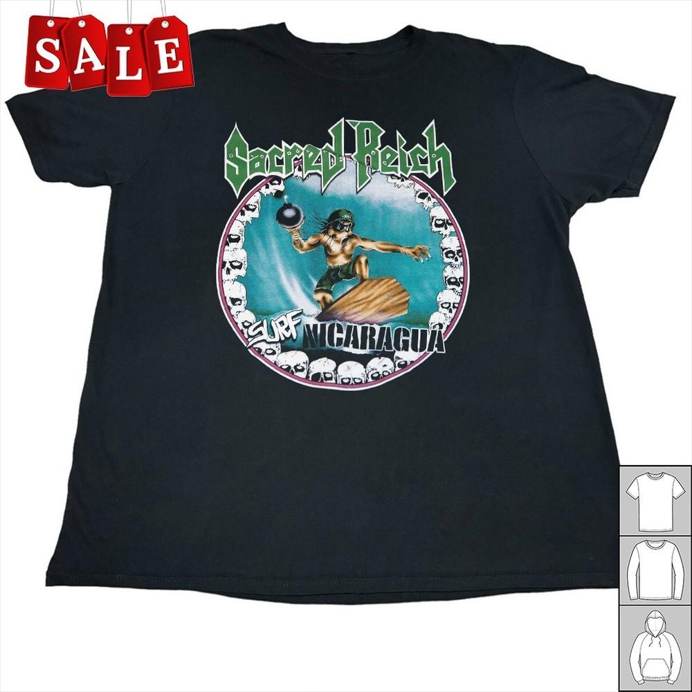New Sacred Reich Surf Nicaragua Gift For Fans Unisex S-5XL Shirt OS267 Unisex T-Shirt L