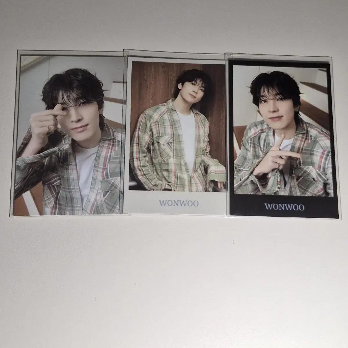 

Seventeen Wonwoo Caratland Outer Version & Photo Card Set