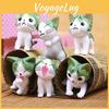 Home Chis Sweet Cute Figurine Set Micro Landscape Decor For Gift And Collection