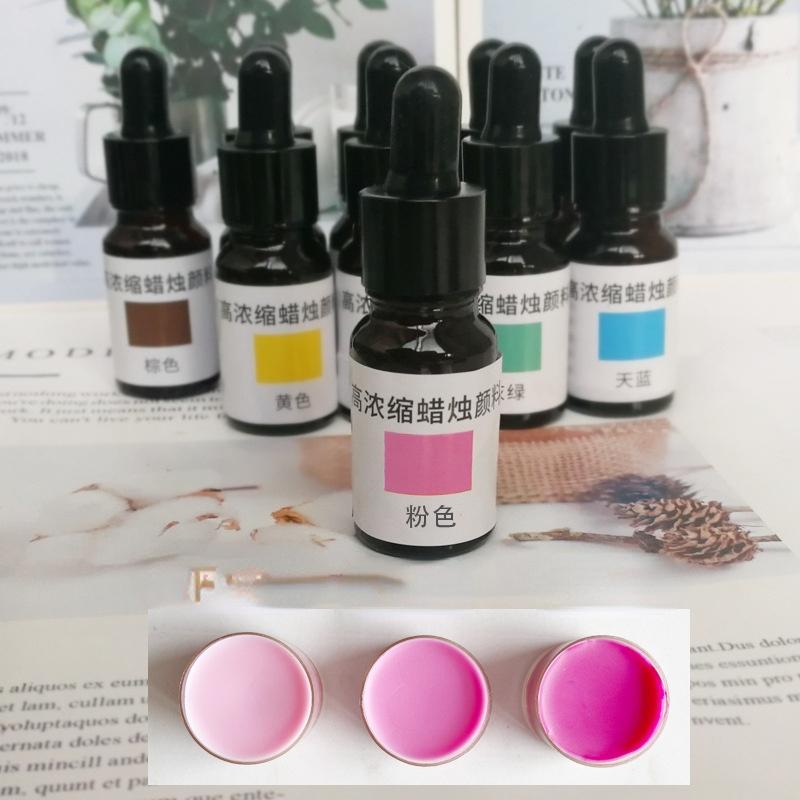 10ml High-concentration Dye Liquid Candle Special Pigment Diy Material Scented Candle Coloring Pigment Candle Making Supplies