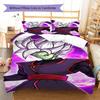 Zamasu Pattern Bedding,Quilt Set Quilt Cover Pillowcase Home Birthday Gift (1 * Duvet Cover + 2 * Pillowcase, Without Core)