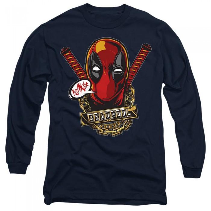 Deadpool Unisex Adult Gangster T-Shirt
