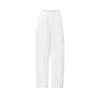 FILA Golf Series Fashion Simple Sports Golf Versatile Loose Woven Casual Pants Women bottoms Jade-White A11W625815FWT