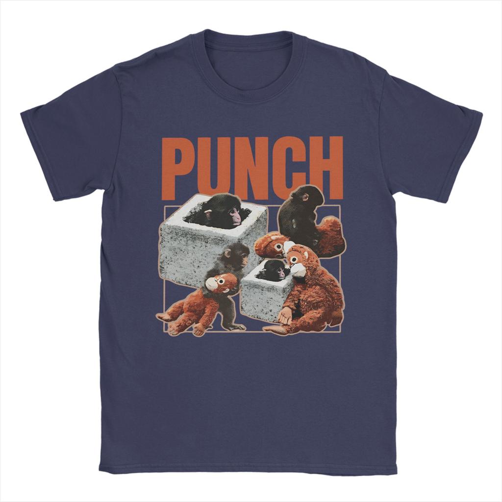 Amazing Punch Monkey Hang In There PunchKun TShirt Unisex Womens Cotton T Shirt Short Sleeve Tees Birthday Present Clothing