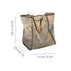 Large Capacity Beach Bag, Lightweight Mesh Tote Bag, Fashionable and Versatile Shopping Bag