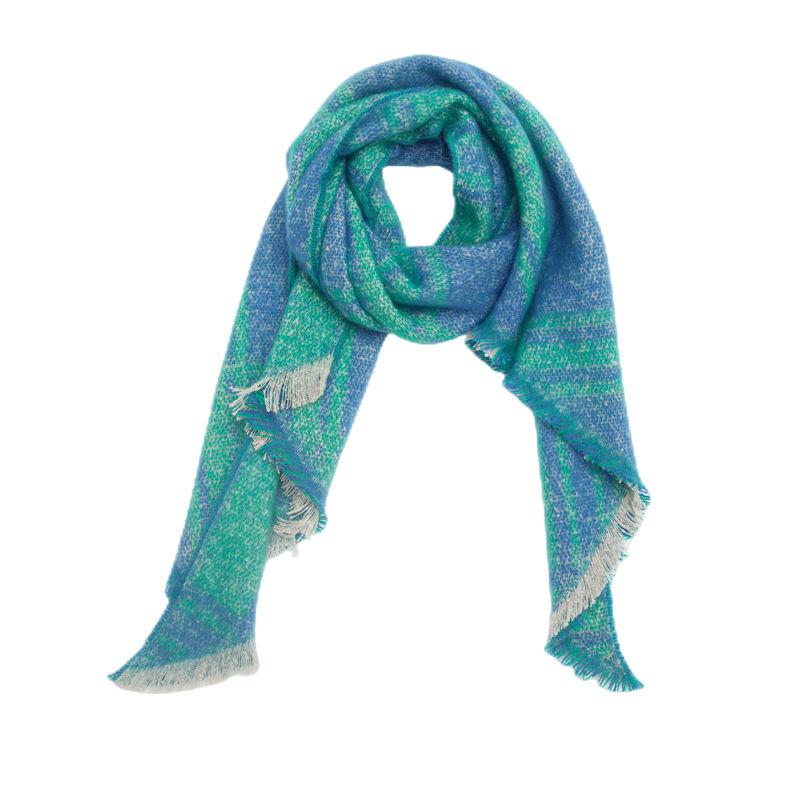 Diagonal Scarf Fashion Women Shawl Yarn Rhombus Shawl Circle Keep Warm