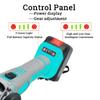 Electric Brushless Angle Grinder Polishing Machine 188VF/218VF Cordless Polisher Cutting Tool Set With 1/2 Li-ion Battery