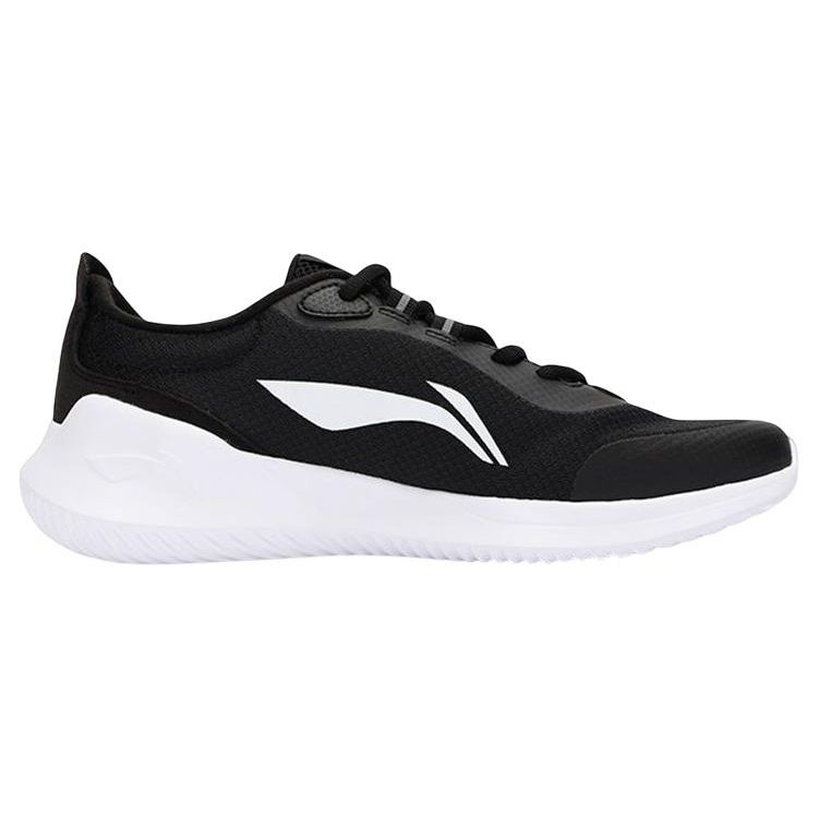 Li Ning Low Top Sports Casual Shoes Unisex Sneakers Black AGLS133-1