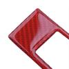 Red Center Console Frame Cover Carbon Fiber For Subaru BRZ Toyota 86 2013-2017