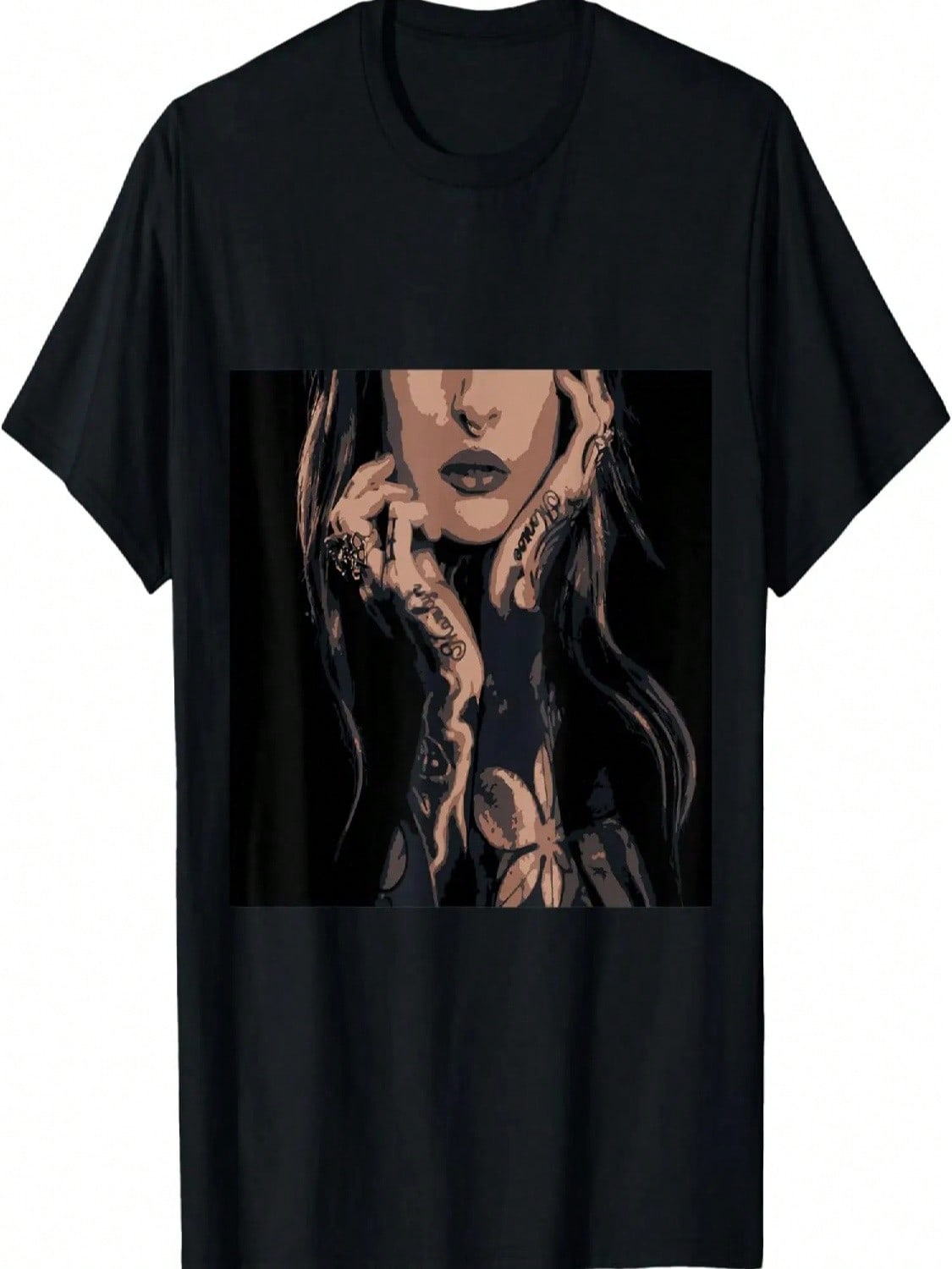 Tattooed Woman T-Shirt S разноцветный