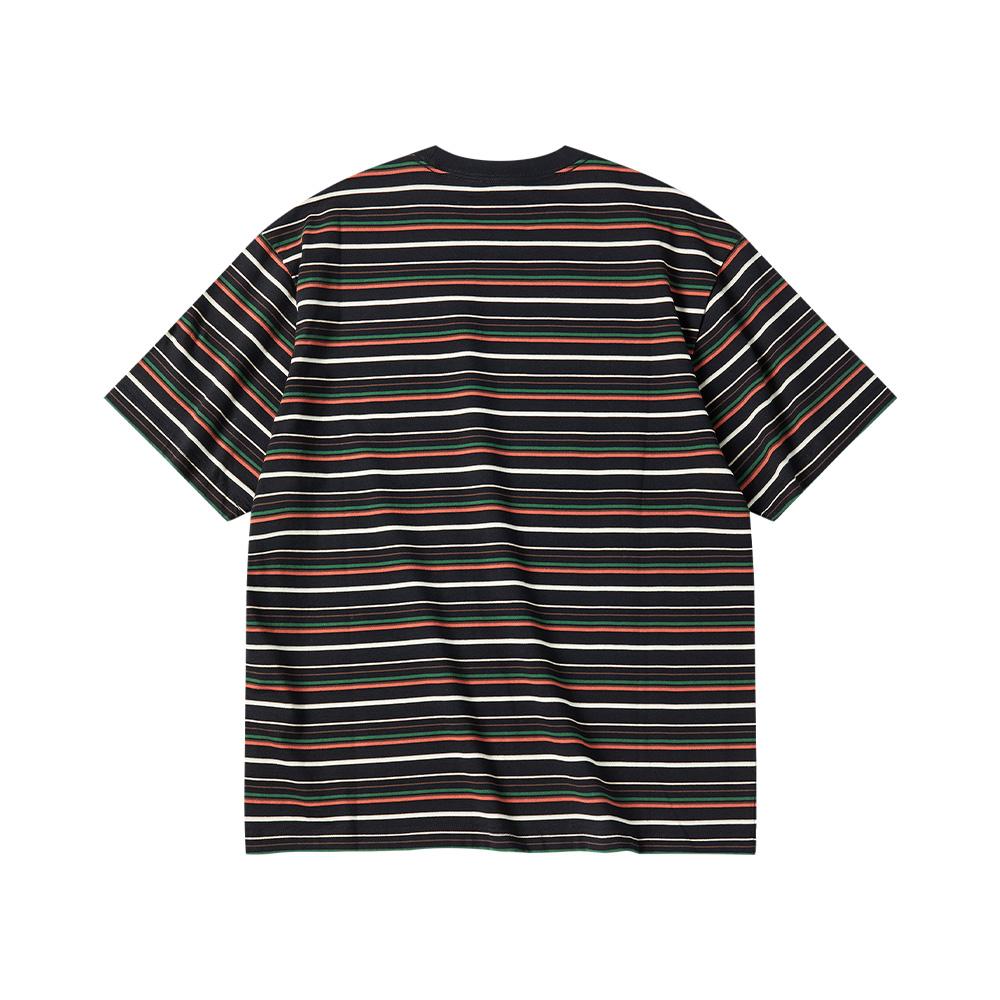 OUTDOOR PRODUCTS Striped T-Shirt (Black)