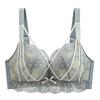 Adjustable Underwear for Women's Gathering Anti Sagging Summer Bra Thin Full Cup Plus Size Bra