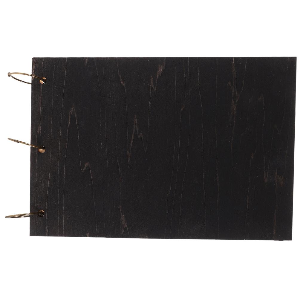 Wedding Guest Book Vintage Wooden Rustic Sign In Book For Couples Wedding Reception Party Scrapbook Guestbook Keepsake