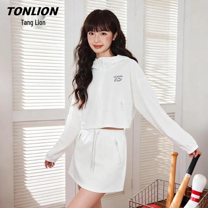 TonLion Women s Sun Protection Hooded Short Cardigan XL