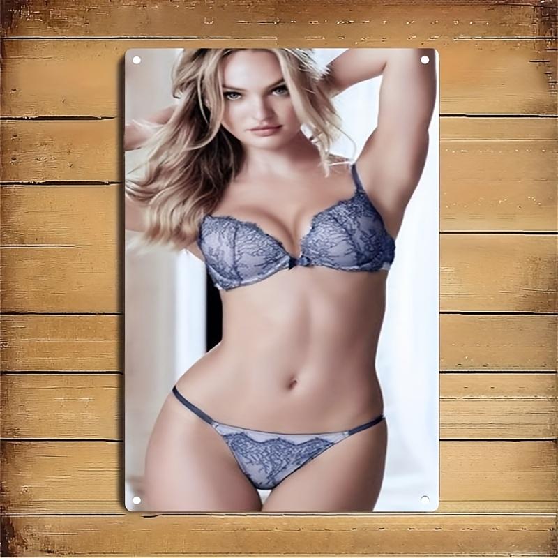 Metal Promotional Sign Waterproof Restaurant Bar Decor Wall Art Plaque 20x30cm