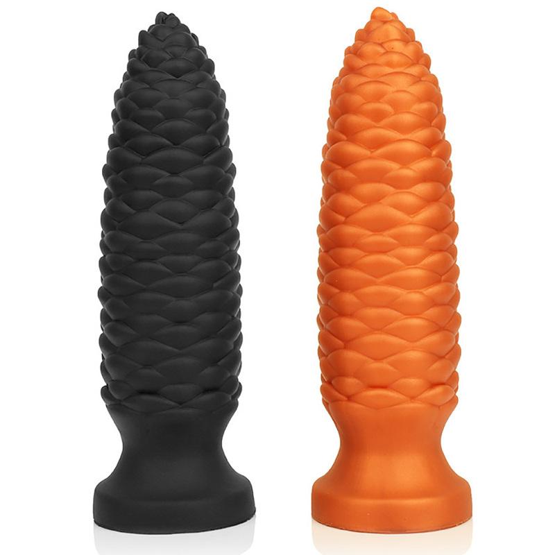 XS-XXL Strobile Anal Plug Sex Toys for Women Men Big Butt Plug Soft Platinum Liquid Silicone Anal Dildos Prostate Massage