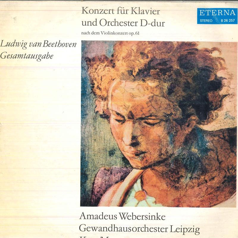 

LP Record AMADEUS WEBERSINKE GEWANDHAUSORCHE Beethoven Konzert Fur Klavier Und O 826257 ETERNA 197 German Dem Classical Used