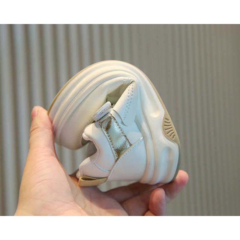 Children's Sports Shoes - New Spring/Autumn Arrival, High-Top White Sneakers for Girls, Casual Skate Shoes for Boys, Soft-Soled Shoes for Toddlers