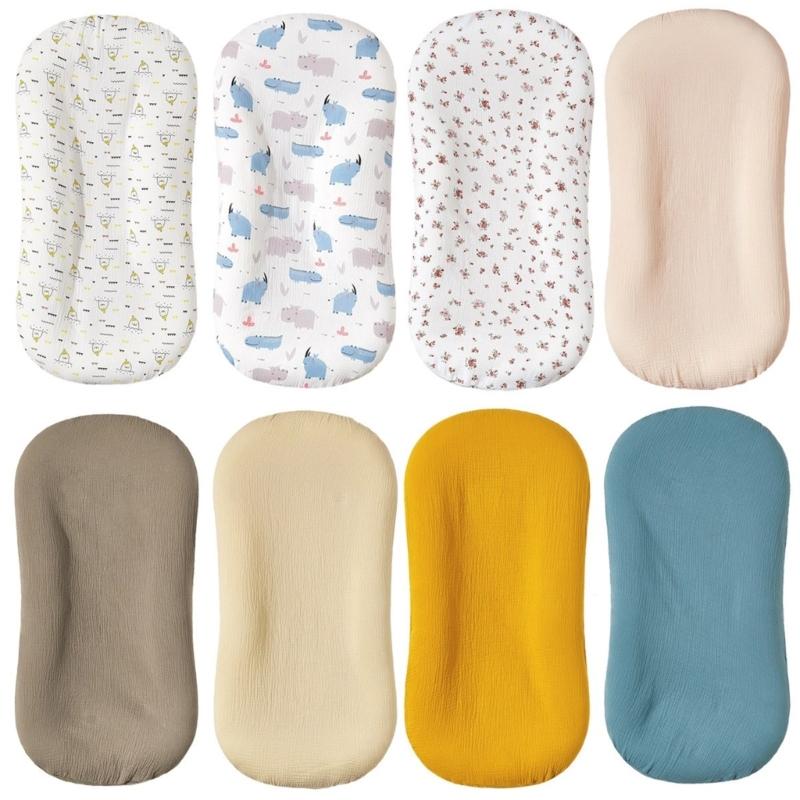 Verstellbare Höhe Säuglingsbett Beistellbett Bettwäsche Leicht und Vielseitig Baby-Wiegenbett Laken Praktisch für Zuhause & Reisen