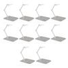 10 Sets Action Figure Stand Transparent Acrylic Anime Figure Display Stand Support Holder Base