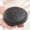 6-Inch Steel Tongue Drum with Mallets Note Stickers Stand 11 Notes Meditation Yoga Sound Therapy Hand Pan Drum Musical Percussion Instrument