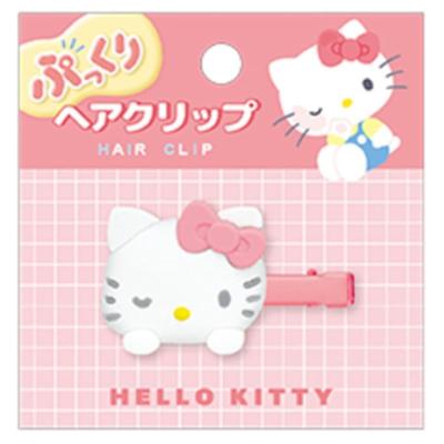 Sanrio Puffy Hair Clip Hello Kitty