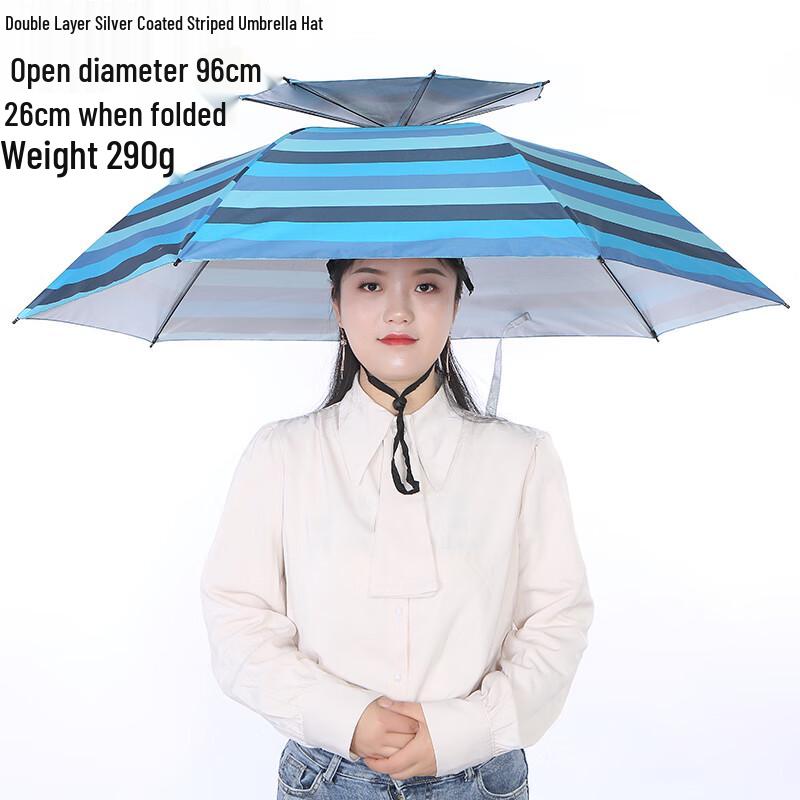 Shixun Hands-Free UV Protection Foldable Umbrella Hat