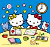 PILOT CORPORATION Easy Color as Many Times as You Coloring Book Hello Kitty Drawing, Want! (NEW)