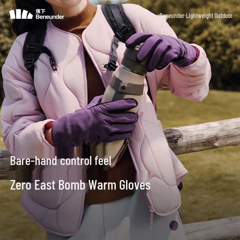 

Подарочный набор теплых маски и перчаток Beneunder S-L