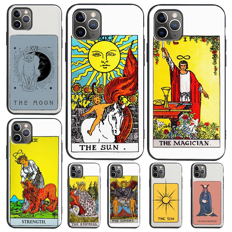 Tarot Card Astrology Sun Moon Lover Case For OnePlus 15 12R 13R 13T 10T 8T 13 12 11 10 Pro Nord 5 CE 2 3 4 Lite N20 N30 Coque