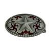 Replacement Belt Buckle Retro Star Metal Leather Craft Belt Buckle Photo Props Punk Belt Buckles for Men Women