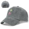 2026 Gir Riding A Pig Invader Zim Merch Unisex Baseball Cap Distressed Cotton Hats Cap Vintage Outdoor Summer Cap