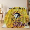 Singer R-RadioheadS-d Band Ok Computer Flannel Blanket Soft Throw Blanket Art For Home Decor Bedroom Bed Sofa Picnic Fans Gifts