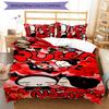 3pcs Custom Name Pucca Bedding Set Duvet Cover Closure Includes 1 Duvet Cover & 2 Pillowcases for All Seasons Bedroom Decor
