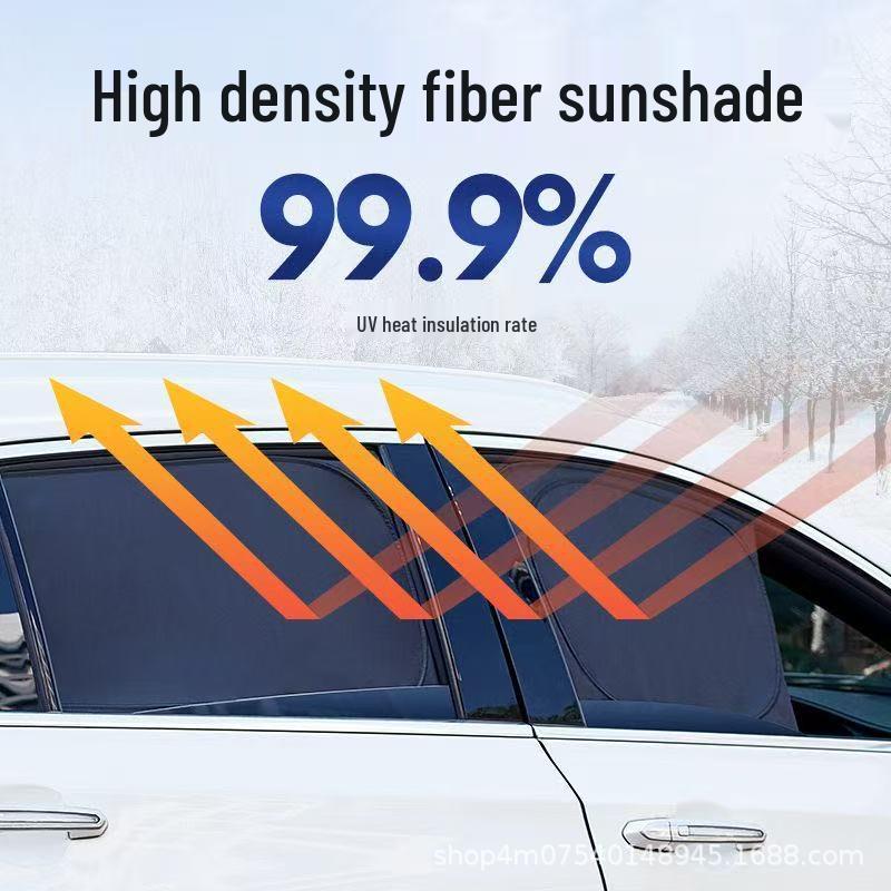 Jiangling Motors Sunshade: Thickened Anti-Peeping Side Window Blackout Board for Outdoor Camping