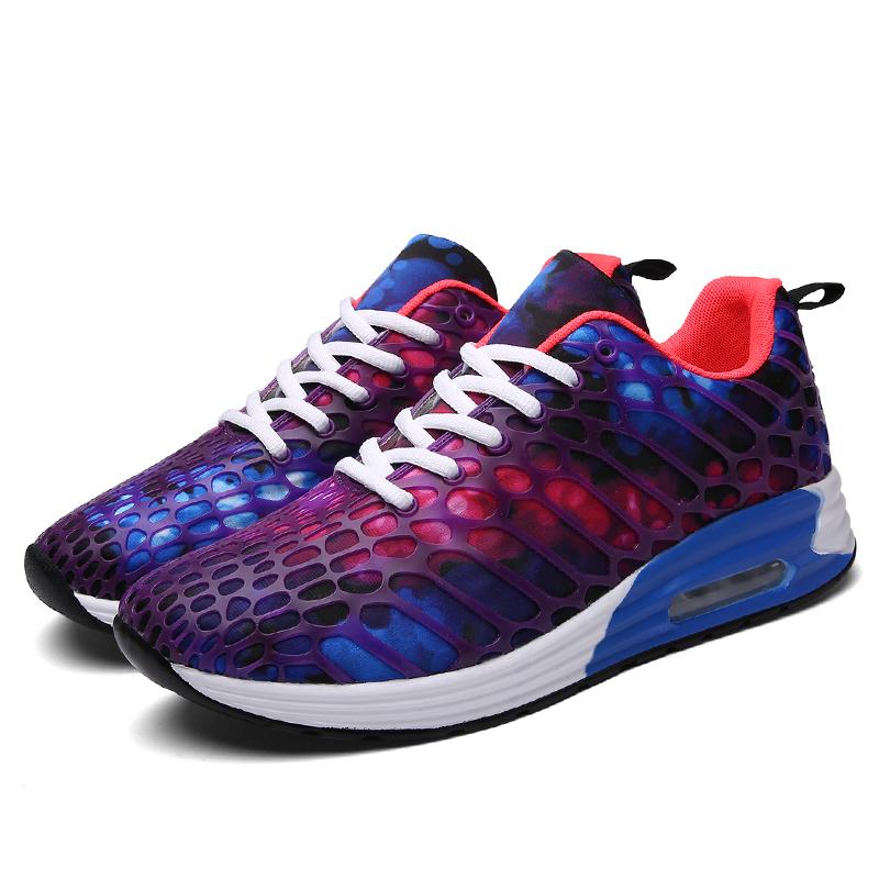 2024 New Men's and Women's Mesh Camouflage Sports Shoes, Men's Lightweight Classic Comfortable Air Cushion Casual Couple Shoes