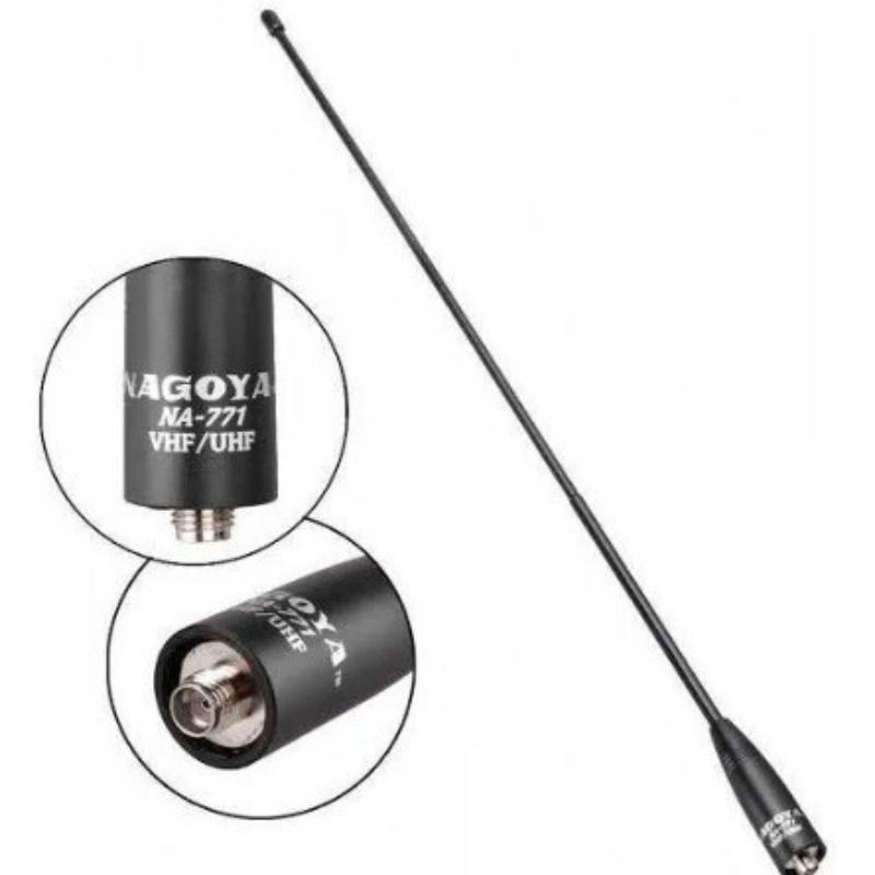 1Pcs Vhf/Uhf Sma Female Male Na771 High Gain Antenna For Uvk5 Uvk58 Uvk6 Dm-1701 Walkie Talkie Ham Radios
