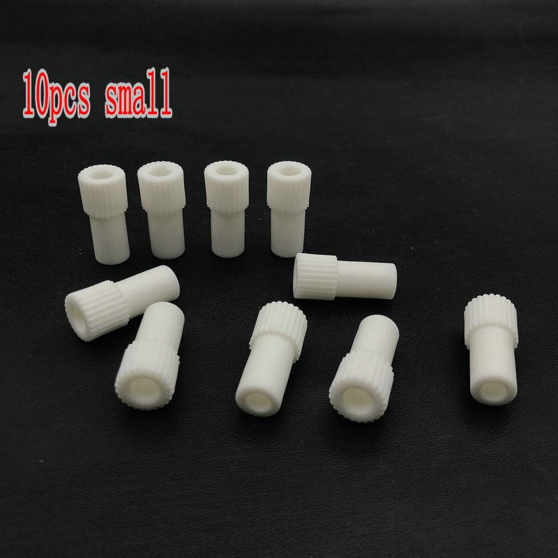 10 STK Dental Suge Tube Converter Spytt Ejector Suge Adapter Autoklaverbar