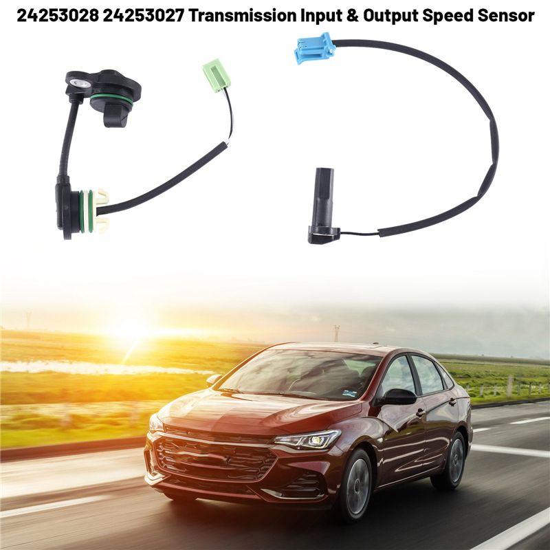 Powerful 24253028 24253027 Transmission Input & Output Speed Sensor For Cruze чёрный