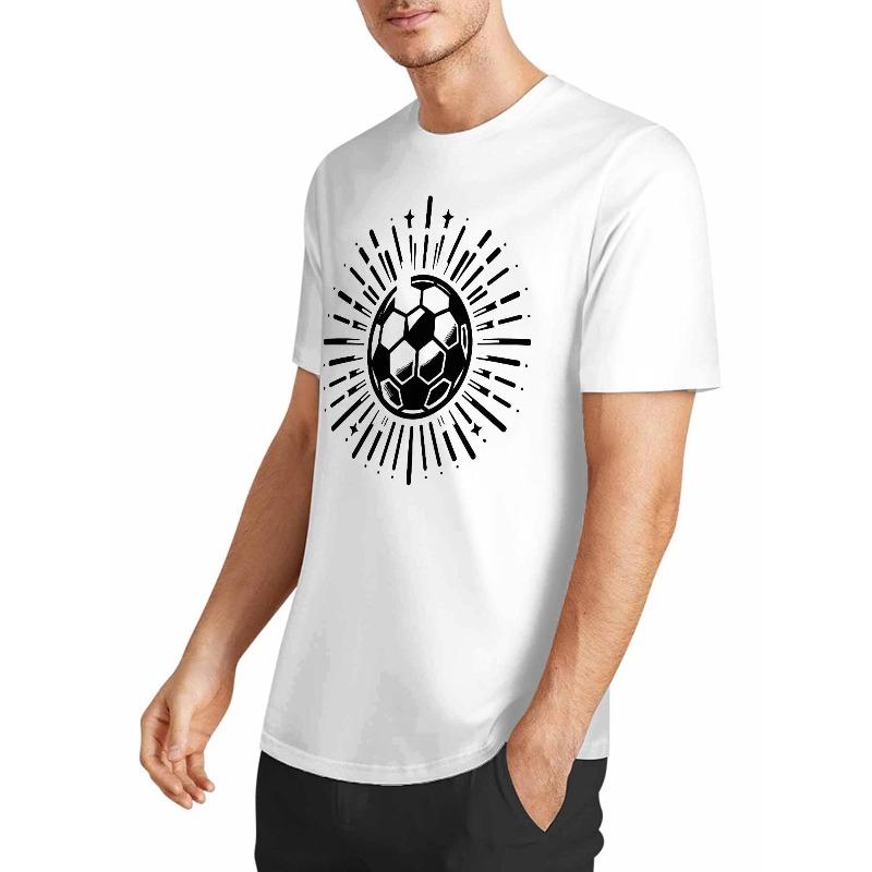 European Size 2026 International Soccer Tournament T Shirt Men'S Casual Graphic Print T Shirt Short Sleeve Crew Neck Fashion Tops