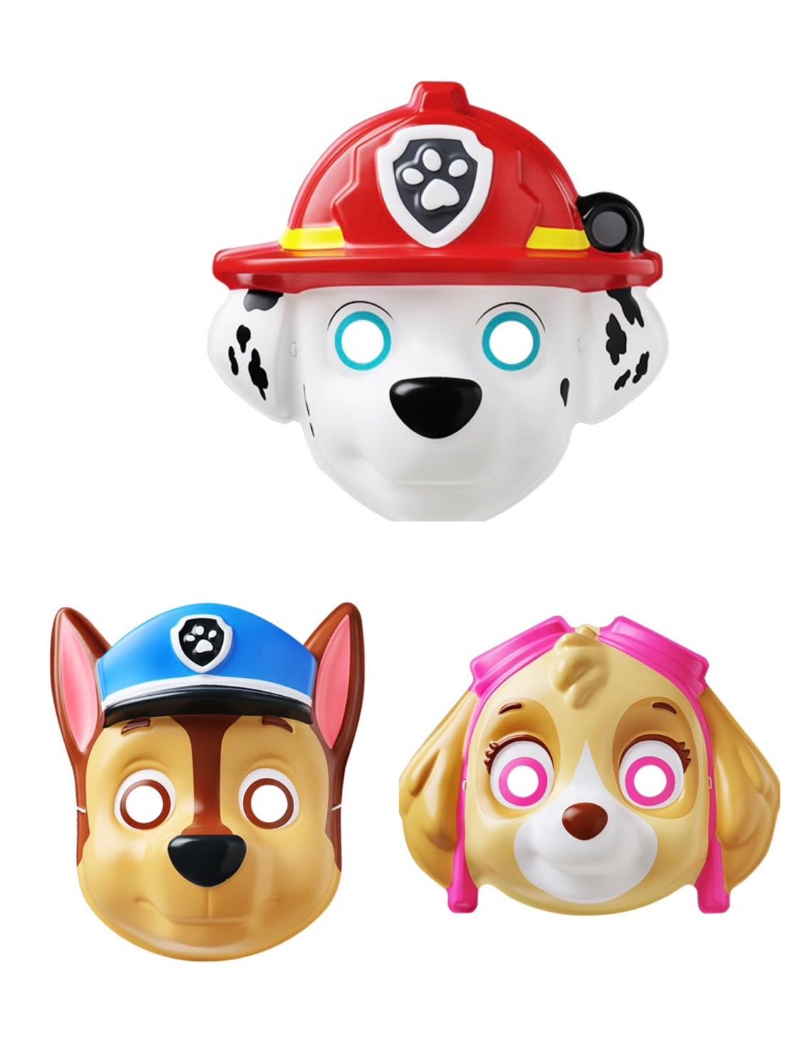 

[Candy Flower March] Paw Patrol Masks (Marshall, Chase, Skye) (Marshall, Chase, Skye, 3-Piece Set)