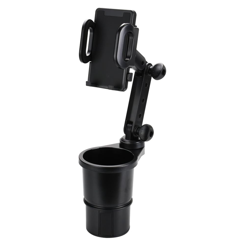 

Автомобильный подстаканник для и предотвращения падения 2-в-1 многофункциональный держатель/смартфон для вождения, нескользящий, устойчивый, чёрный