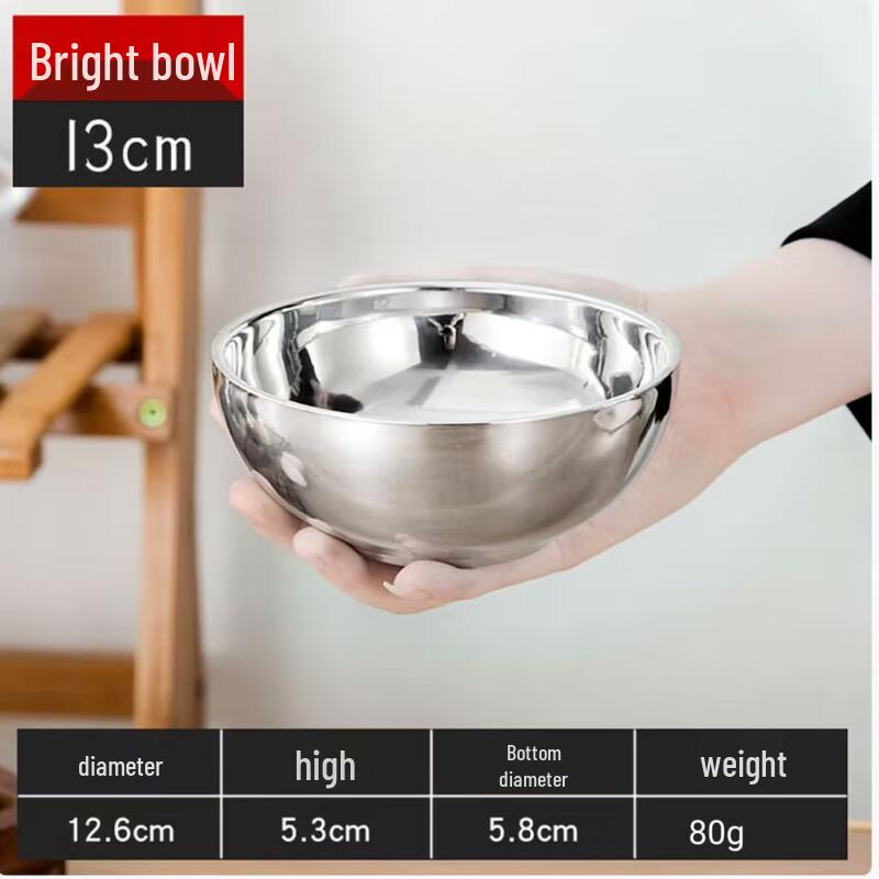 SIFAR Stainless Steel Double-Layer Insulated Soup Bowls