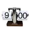 Classical Digital Flip Down Clock Battery Operated Desktop Mechanical Clock with Large Number Display for Easy Viewing