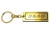 S660 Gold and Black Double Ring Acrylic Original Keychain Custom Parts A-457-1