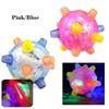 Creative Children's Glow Toy Flashing Bouncing Ball With Colorful Lights And Sound Effects